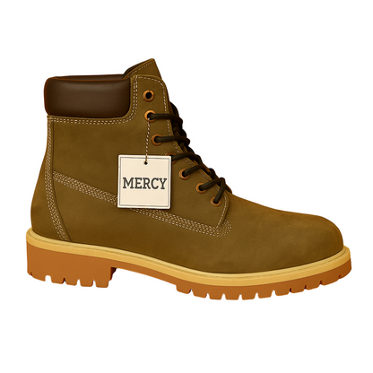 MERCY HIKING BOOTS IN OLIVE GREEN COLOR