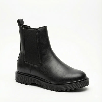 ROUND TOE CHUNKY HEEL IN WOMEN’S CHELSEA