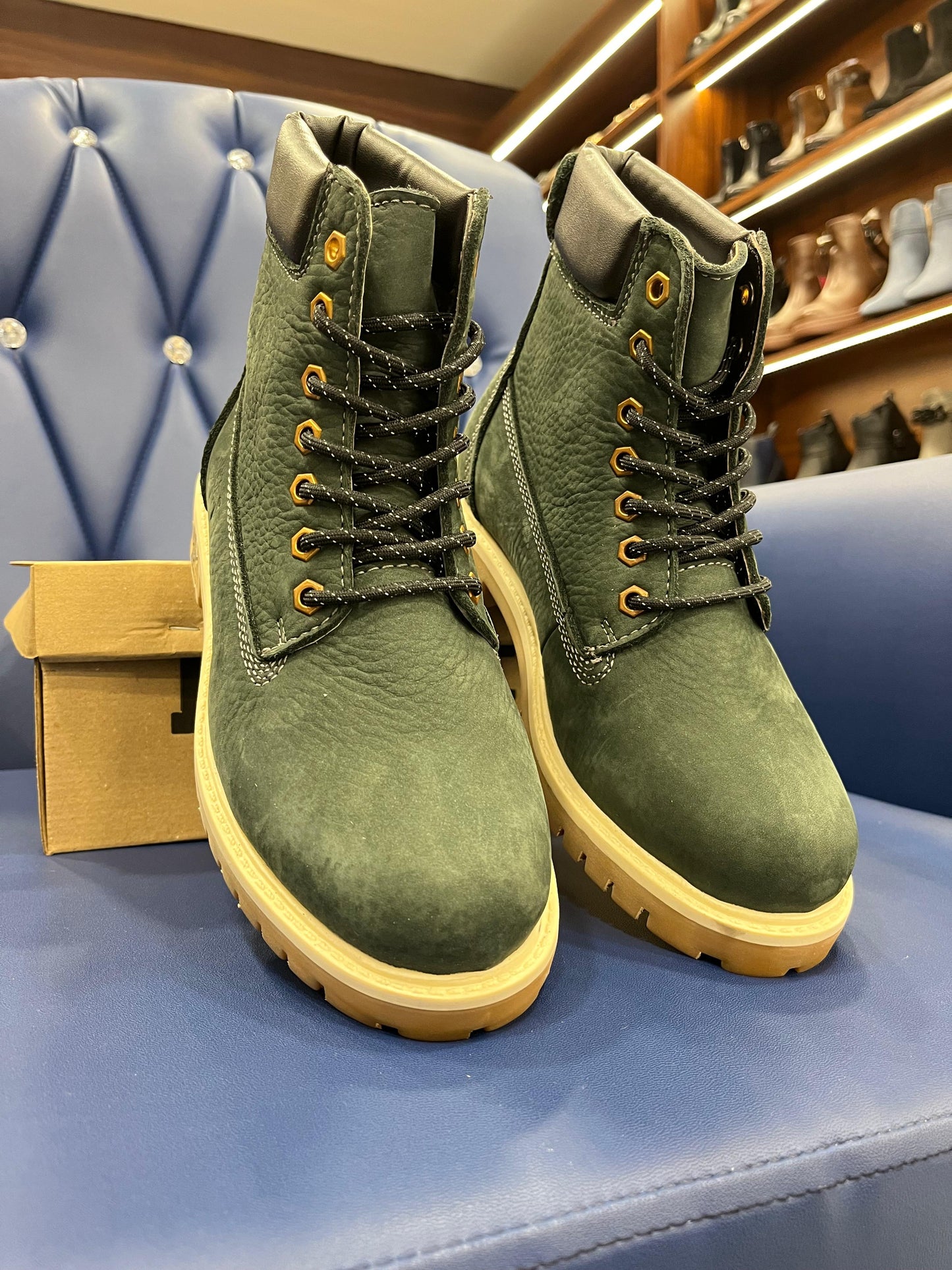 MERCY SUEDE LEATHER HIKING BOOTS