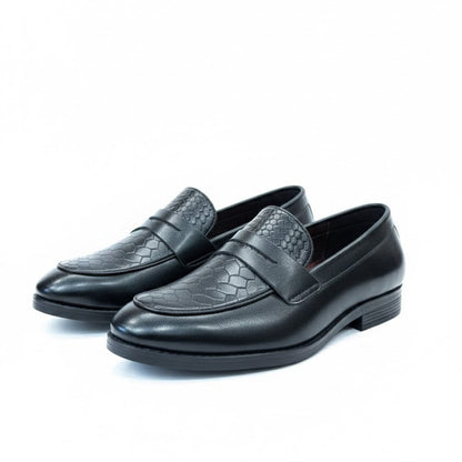 MEN’S BLACK FORMAL LOAFER SHOES