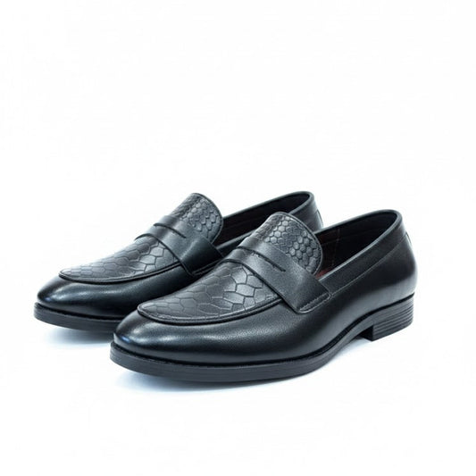MEN’S BLACK FORMAL LOAFER SHOES