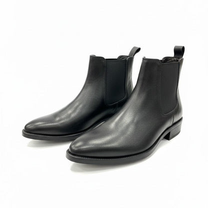 MEN’S BLACK FORMAL CHELSEA BOOTS