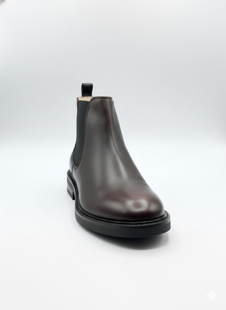 MEN’S BROWN FORMAL CHELSEA BOOTS